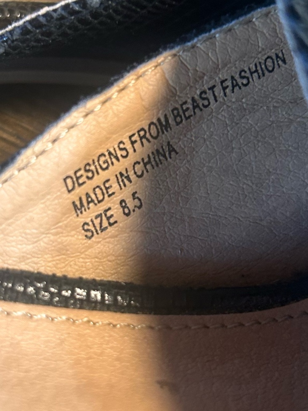 Beast Fashion black mules size 8.5 - Picture 8 of 8